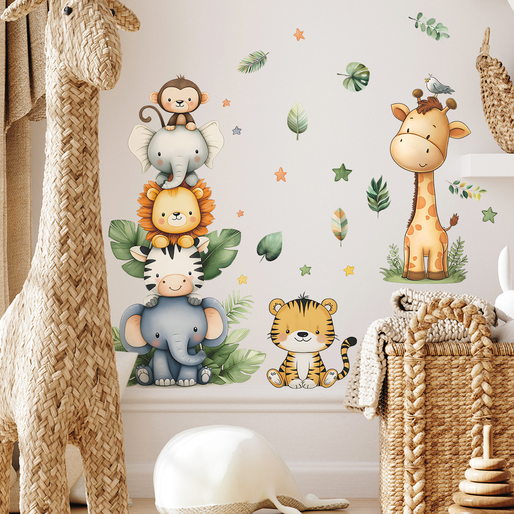 Boho Forest Animals Wall Stick - огляд і ціна Baby Girl Nursery Quotes
