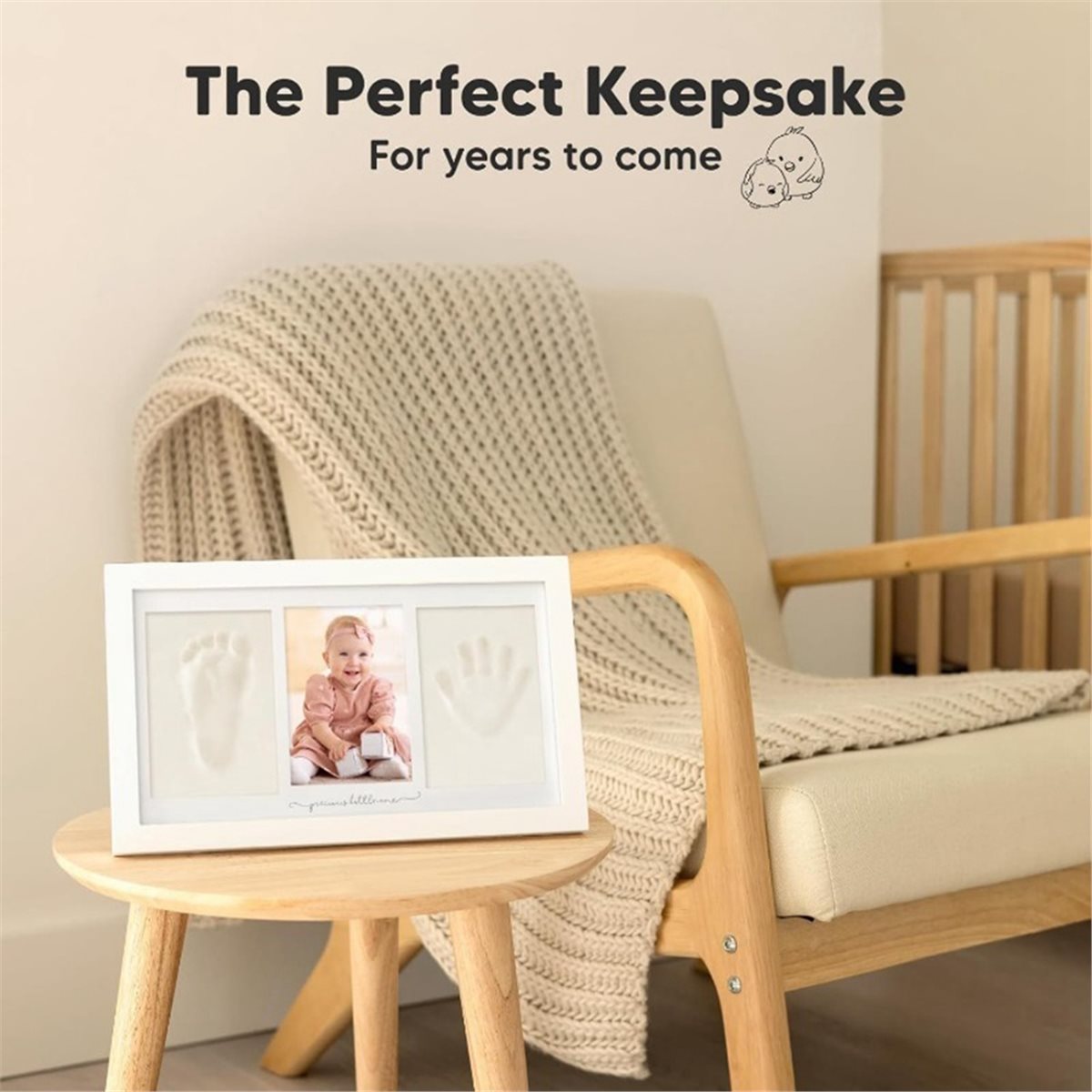 ABFW Baby Handprint & Footprin - огляд і ціна Baby Nursery Frames