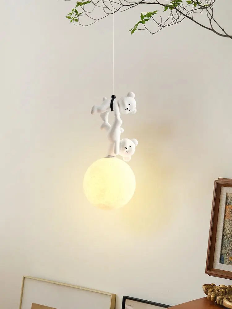 Bear Lamp Cartoon Nursery Room - огляд і ціна Baby Nursery Light Fixture