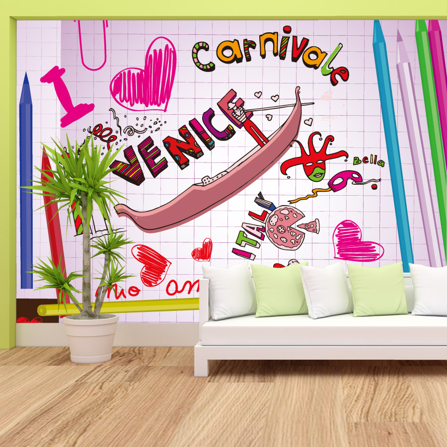 Cartoon Easy to Apply Peel and - огляд і ціна Baby Nursery Peel And Stick Wallpaper