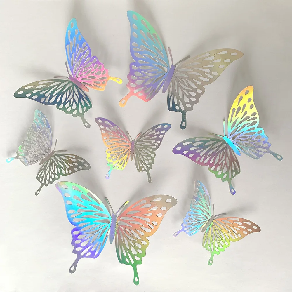 12pcs Colorful Silver Butterfl - огляд і ціна Baby Girl Nursery Quotes