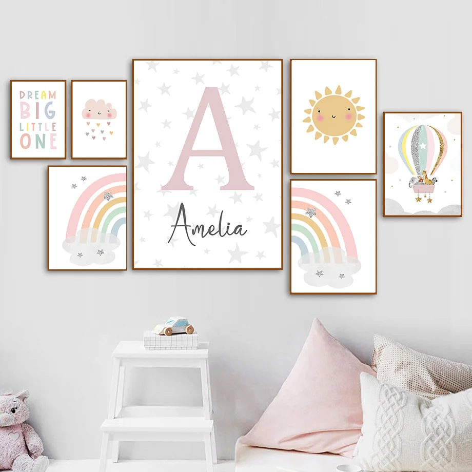 Giraffe Elephant Hot Balloon S - огляд і ціна Baby Nursery Decor Girl
