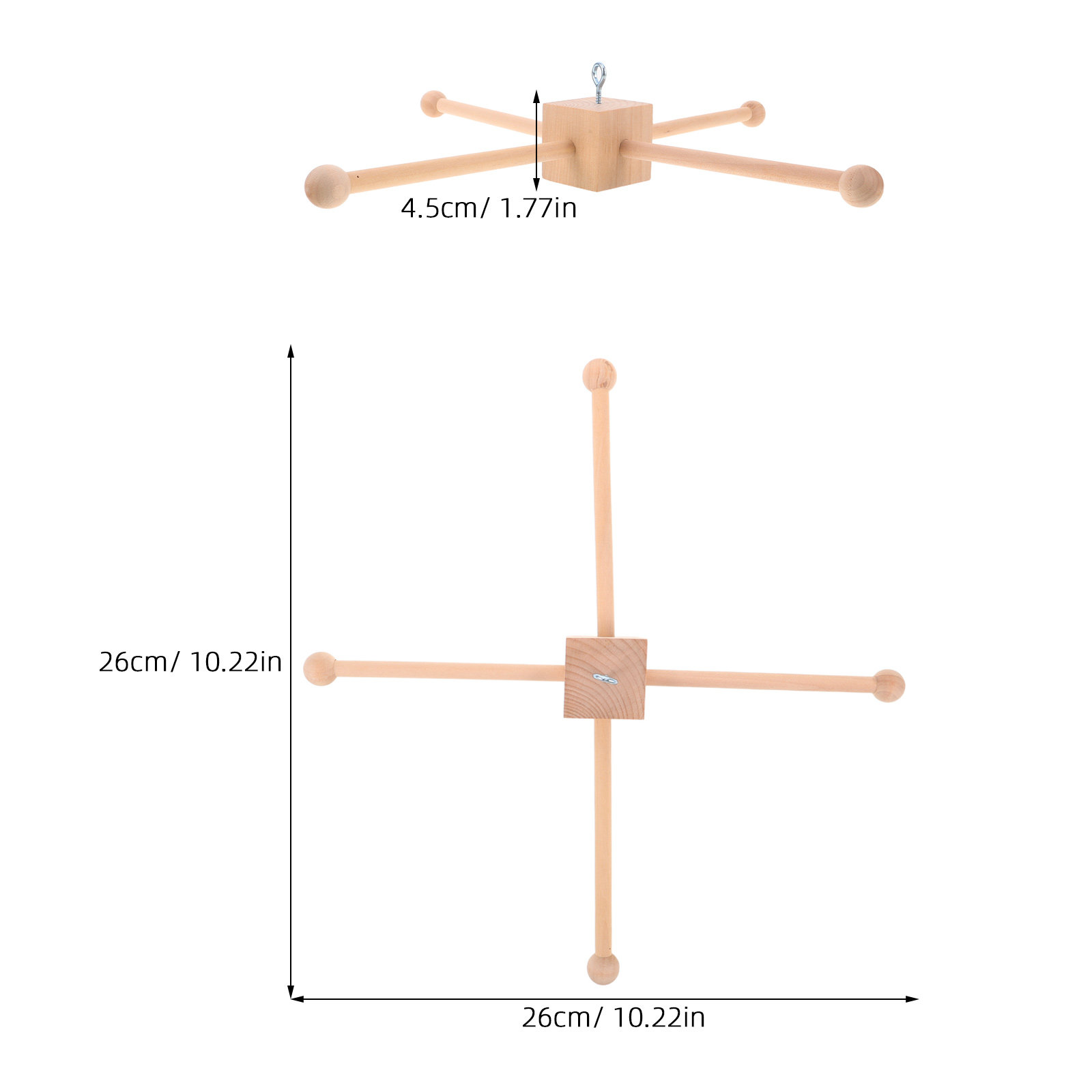 1Set Baby Mobile Kit Wooden Fr - огляд і ціна Baby Nursery Frames