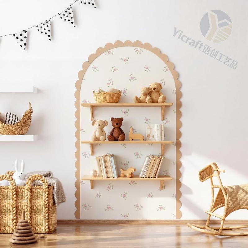 [New] Wood Wall Arch Decor DIY - огляд і ціна Baby Nursery Frames