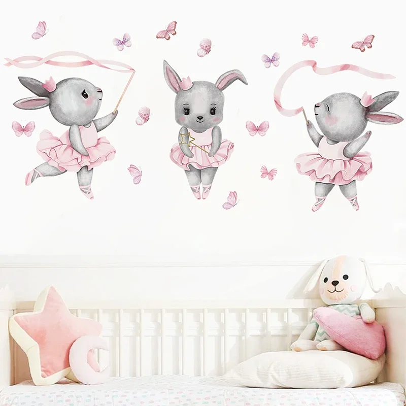 Hand-paint Ballet Bunny Rabbit - огляд і ціна Baby Girl Nursery Quotes