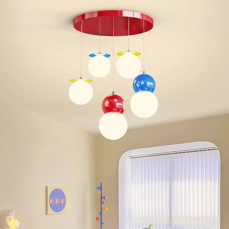 Bubble Ball Chandelier - Color - огляд і ціна Baby Nursery Light Fixture