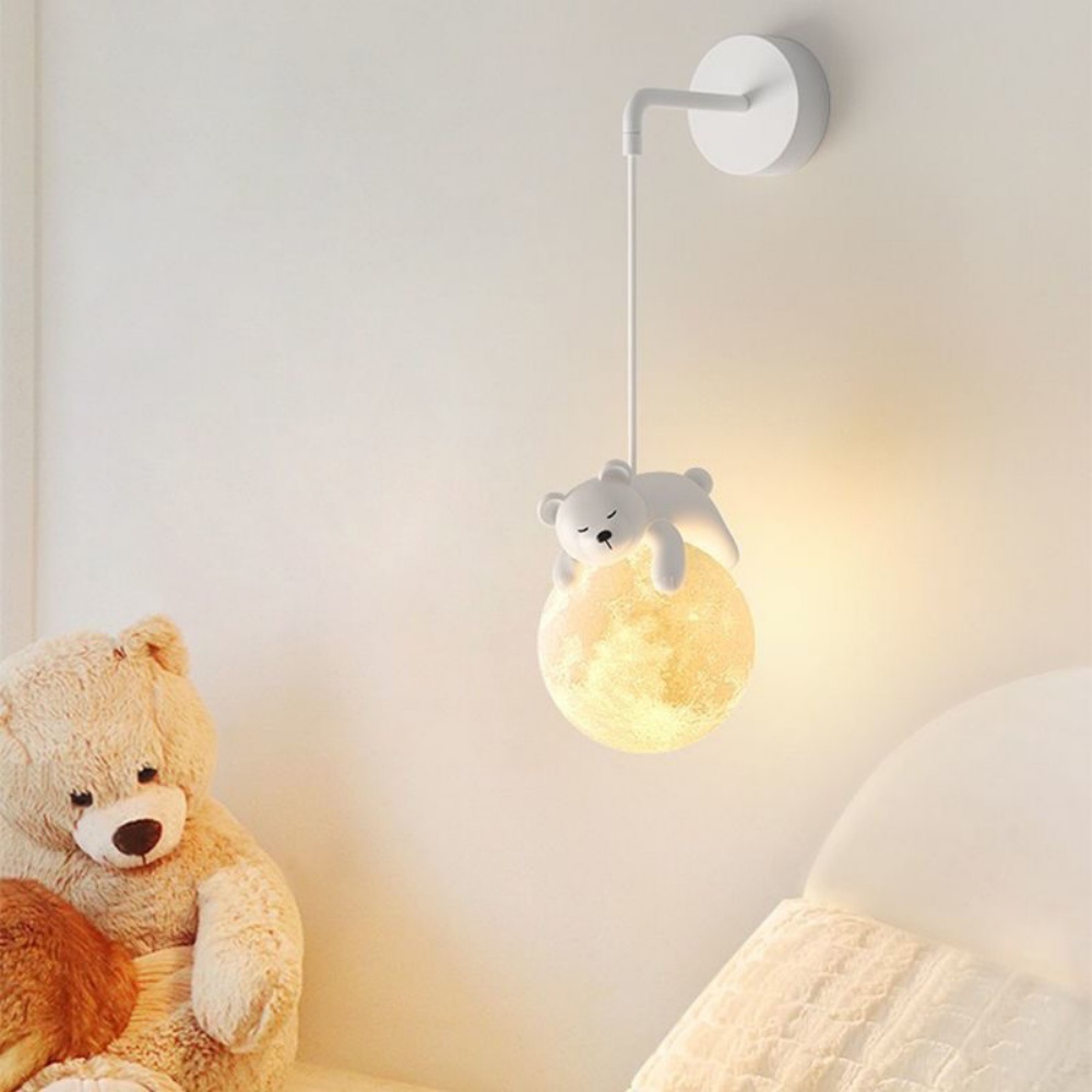 Cute Animal Wall Lamp White Ra - огляд і ціна Baby Nursery Wall Lights